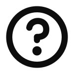 Circle Help SVG Icon